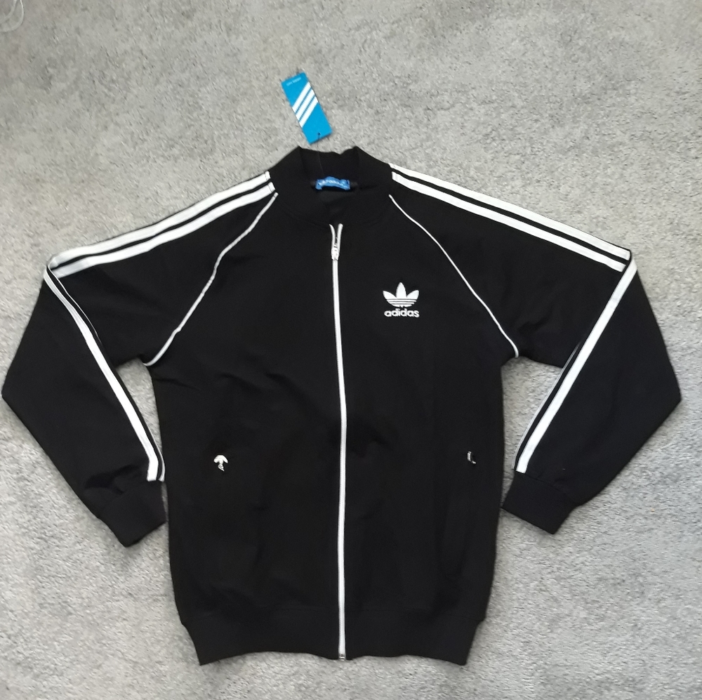 Mens adidas fleece tracksuit jogging suit pants and jacket